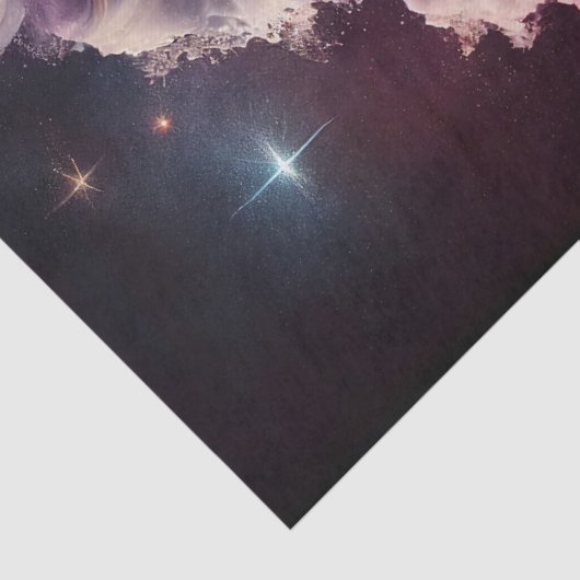 Java-Universum, Dampfkaffeestars Seidenpapier (Detail)