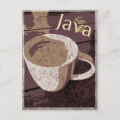 Java Vintag Postkarte (Vorderseite)