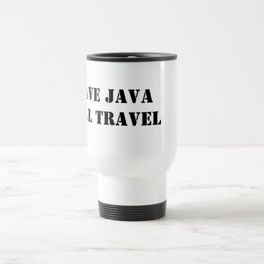 Java wird reisen reisebecher (Mittel)