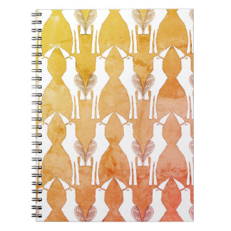 Javan Myna Bird - Dekoratives Notebook Notizblock