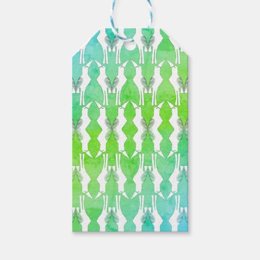 Javan Myna Bird Gift Tags Geschenkanhänger (Vorderseite)