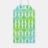 Javan Myna Bird Gift Tags Geschenkanhänger (Rückseite)