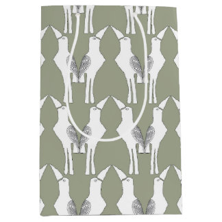 Javan Myna Bird - Wrapping Paper Mittlere Geschenktüte