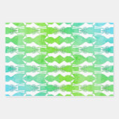 Javan Myna Bird Wrapping Paper Set 3 Geschenkpapier Set (Vorderseite 2)