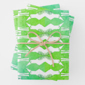 Javan Myna Bird Wrapping Paper Set 3 Geschenkpapier Set (Beispiel)