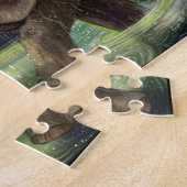 Javan Rhino Art Puzzle (Seite)
