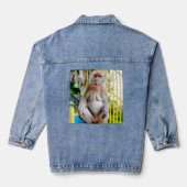 Javaneraffe Jeansjacke (Rückseite)