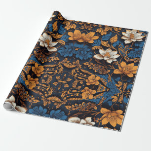 Javanese Batik Muster Packpapier