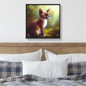 Javanese Cat Leinwanddruck (Insitu (Schlafzimmer))