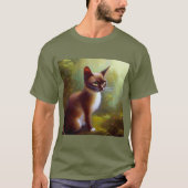 Javanese Cat T-Shirt (Vorderseite)