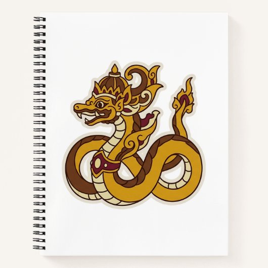 Javanese Dragon Notizblock (Vorderseite)