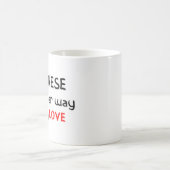 javanesische Liebe Kaffee Tasse (Mittel)