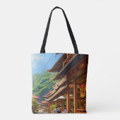 Javanesisches Kaffeehaus Tasche (Rückseite)