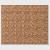 Javanisches Blumenmuster: gewebte Textur. Geschenkpapier (Flach)