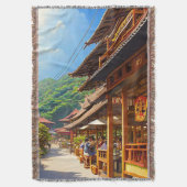 Javanisches Kaffeehaus Decke (Vorderseite Vertikal)