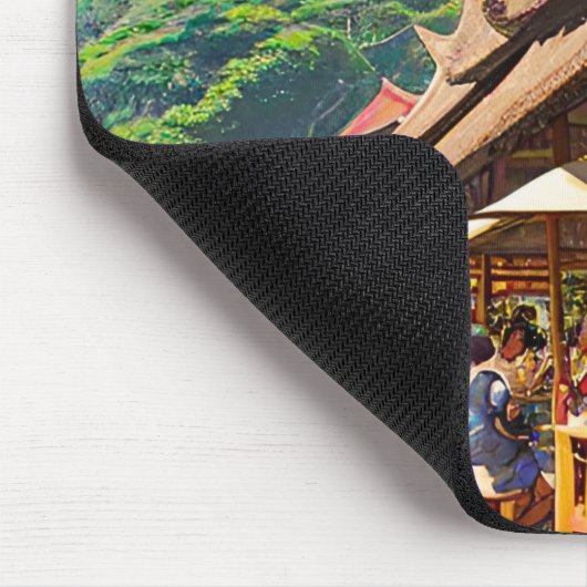 Javanisches Kaffeehaus Mousepad (Ecke)