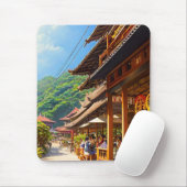 Javanisches Kaffeehaus Mousepad (Mit Mouse)