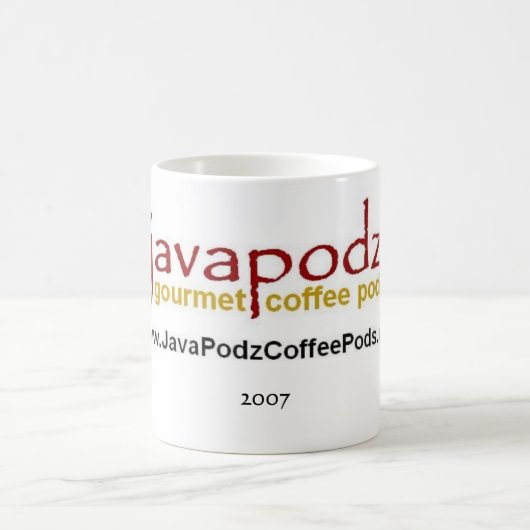 JavaPodz 11-Unze-sammelbare Tasse 2007 (Mittel)