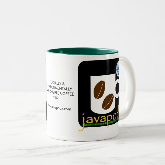 JavaPodz SERC Tasse - Exp (VorderseiteRechts)