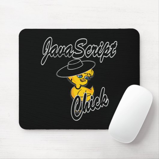 JavaScript Chick #4 Mousepad (Mit Mouse)