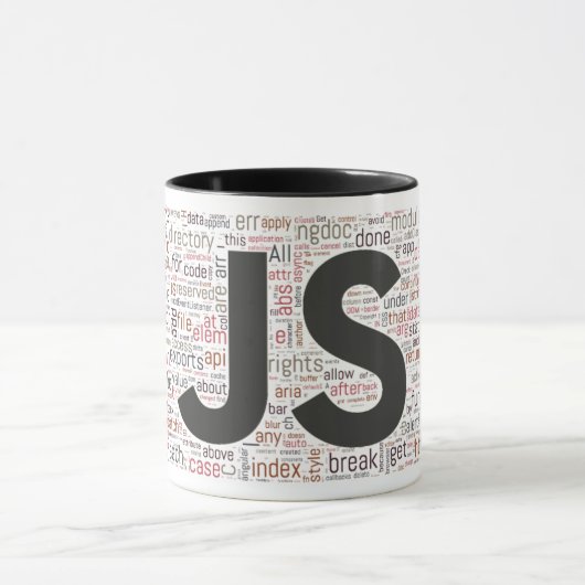 Javascript-Code-Tasse Tasse (Zentrum)