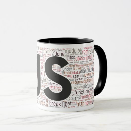 Javascript-Code-Tasse Tasse (VorderseiteRechts)