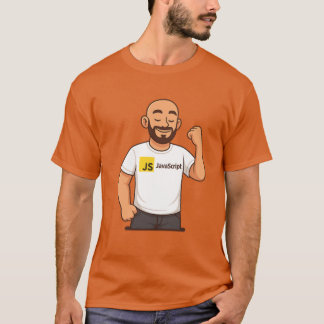 JavaScript Coder Power – White Tee