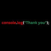 Javascript Danke Karte