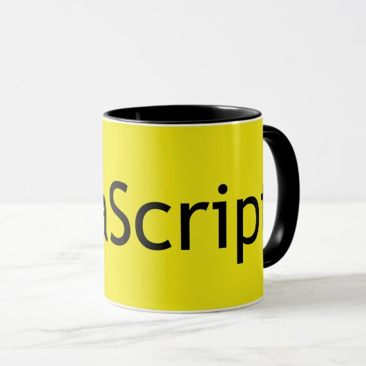 JavaScript Fan Tasse (VorderseiteRechts)