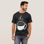 JavaScript HTML Code Trinkkaffee T-Shirt (Vorne ganz)