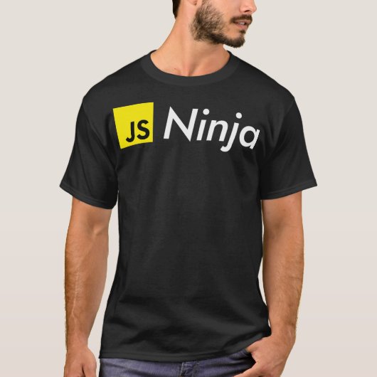 JavaScript JS Ninja - für Software Dev Comp Sci Ha T-Shirt (Vorderseite)