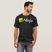 JavaScript JS Ninja - für Software Dev Comp Sci Ha T-Shirt (Vorne ganz)