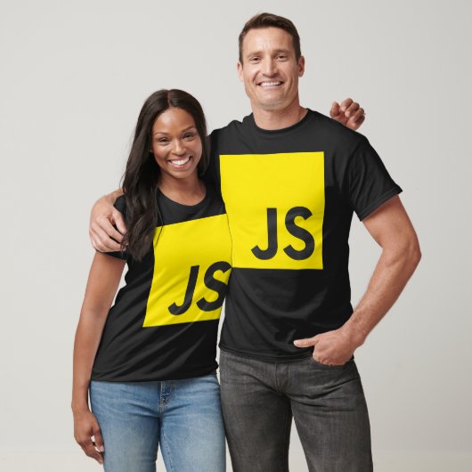 JavaScript JS React AngularJS Vuejs Nodejs Program T-Shirt (Unisex)