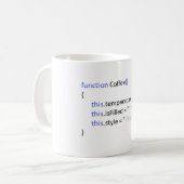 Javascript-Kaffee-Tasse Kaffeetasse (Vorderseite Links)