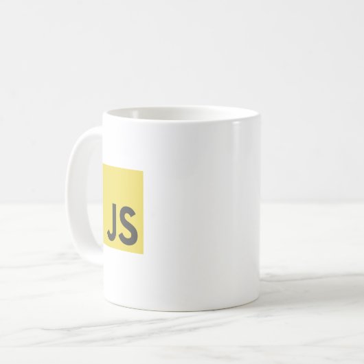 Javascript Kaffeetasse (Vorderseite Links)