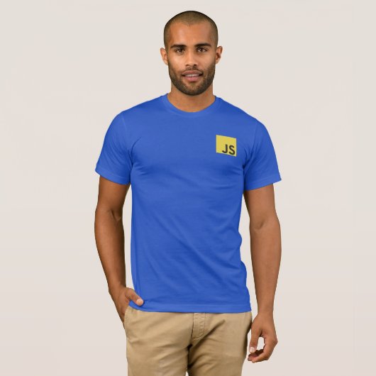 JavaScript-Logo-T - Shirt (Vorne ganz)