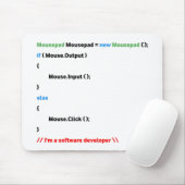 JavaScript Mousepad. Unique(Software-Entwickler) Mousepad (Mit Mouse)