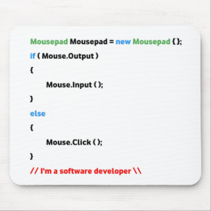 JavaScript Mousepad. Unique(Software-Entwickler) Mousepad