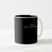 Javascript Ninja 1 schwarze Tasse (VorderseiteRechts)
