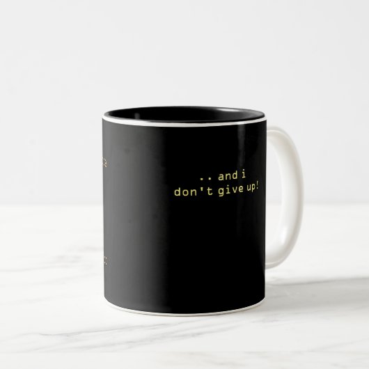 Javascript Ninja 1 schwarze Tasse (VorderseiteRechts)