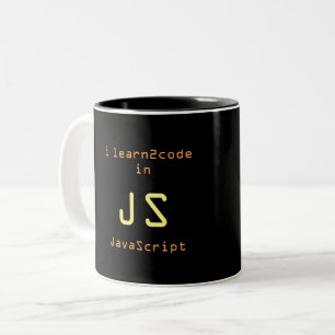 Javascript Ninja 1 schwarze Tasse
