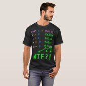Javascript Programmier-Joke mit null Wert für de T-Shirt (Vorne ganz)
