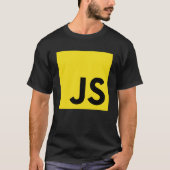 JavaScript Programmierer JS Computerentwickler T-Shirt (Vorderseite)