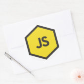 Javascript Sticker -js Aufkleber (Umschlag)