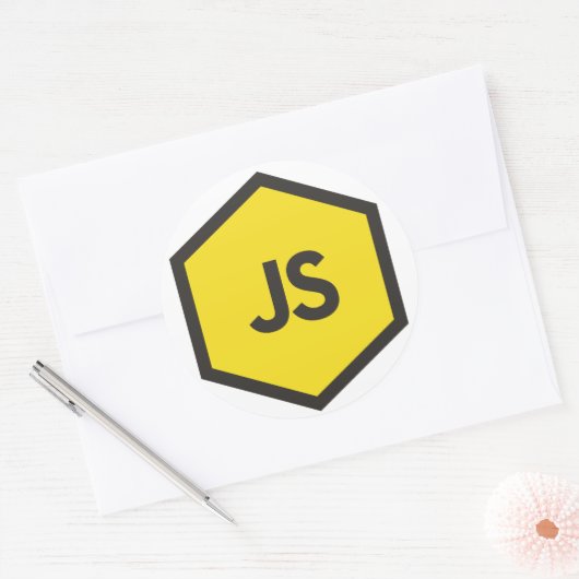 Javascript Sticker -js Aufkleber (Umschlag)