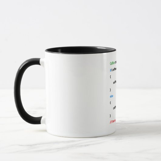 JavaScript-Tasse. Ich bin Software-Entwickler. Tasse (Links)