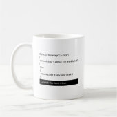 JavaScript-Temperaturinformationen Kaffeetasse (Links)