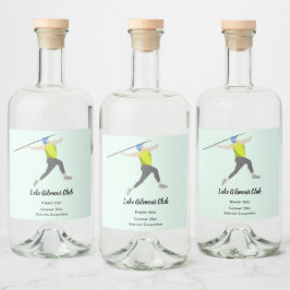 Javelin Alkoholflaschenetikett