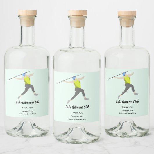 Javelin Alkoholflaschenetikett (Flaschen)