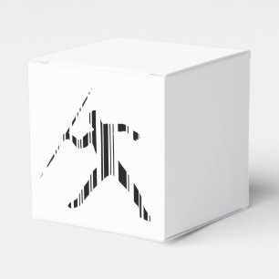 JAVELIN BAR CODE Sportspur- und Feldmuster Geschenkschachtel